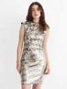 Women Alzo Regular Fit Dress - Gold