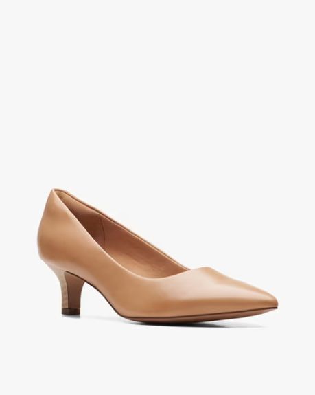 CLARKS, Slip-On Heeled Shoes