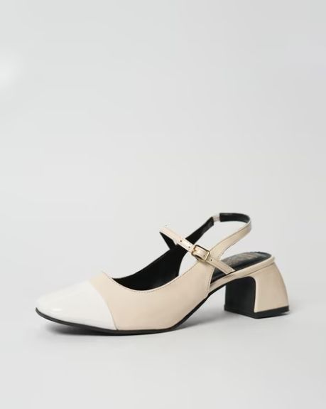 THEATER, Women Oxford Heeled Shoes with Buckle Fastening