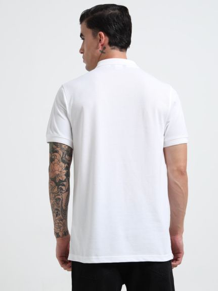BASIC POLO TSHIRT VANILLA ICE