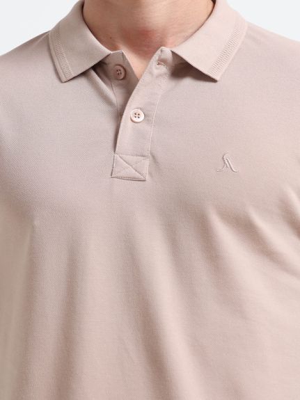 BASIC POLO TSHIRT FRENCH BEIGE