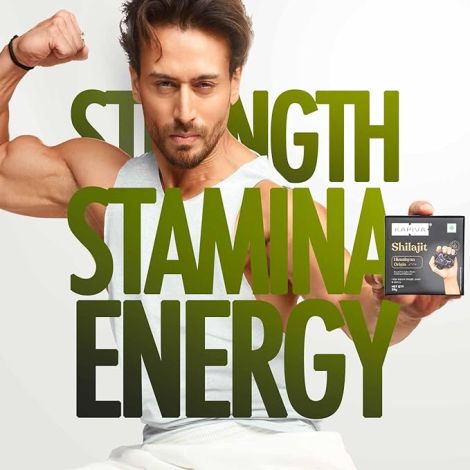 Kapiva Original Himalayan Shilajit/Shilajeet Resin 20g | 250mg/Serving | For Energy, Endurance & Vitality | 80 Servings | 100% Ayurvedic