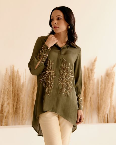 OLIVE DEW SHIRT