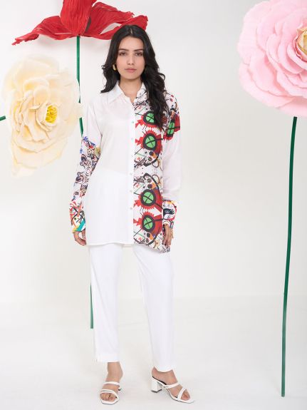 RED CASA BLANCA SHIRT