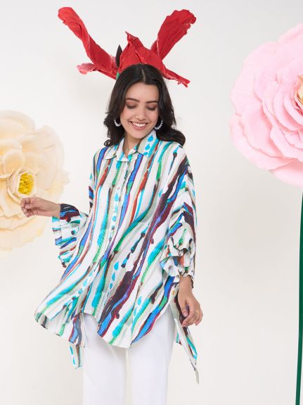 BLUE STREAK KIAAN SHIRT