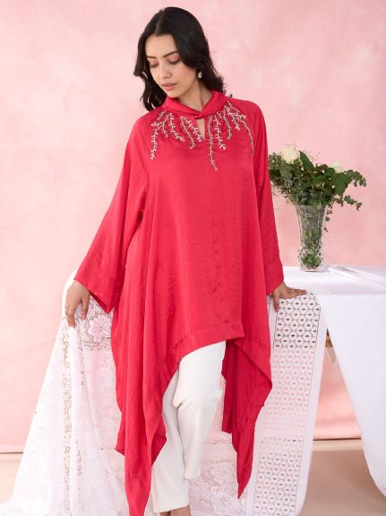 ROUGH PINK MILLIE TUNIC