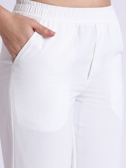 WHITE PERU TROUSER