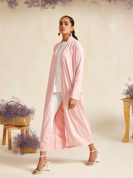 PINK OVANA OVERALL SHRUG