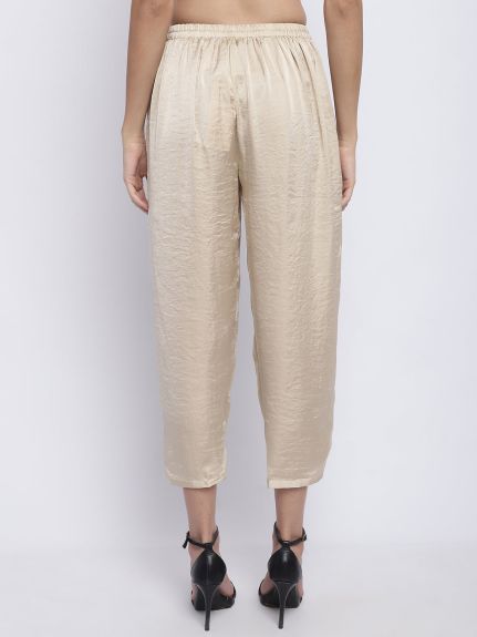 Light Gold Anklet Pant