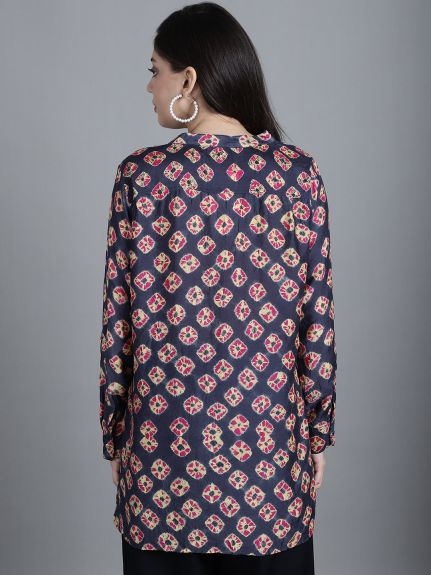 NAVY BOOND BUTTON DOWN SHIRT