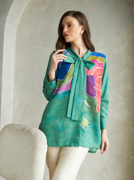 GREEN MARGO SWAGGER SHIRT