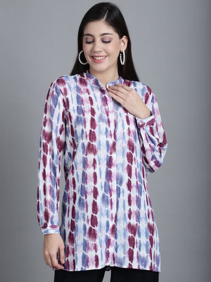 WINE INK BLUE VIBER SHIRT