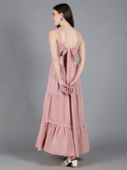 Striped Maxi Dress