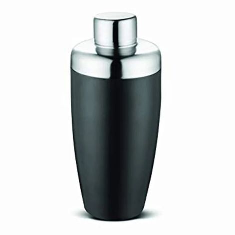 FnS Stainless Steel Cocktail Shaker 650ml (Black)