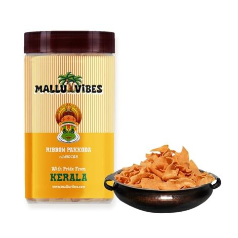 Mallu Vibes Kerala Ribbon Pakkoda (Pakkavada) (200g)