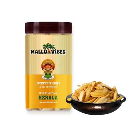 Mallu Vibes Fresh Kerala Jackfruit (Chakka) Chips (200g)