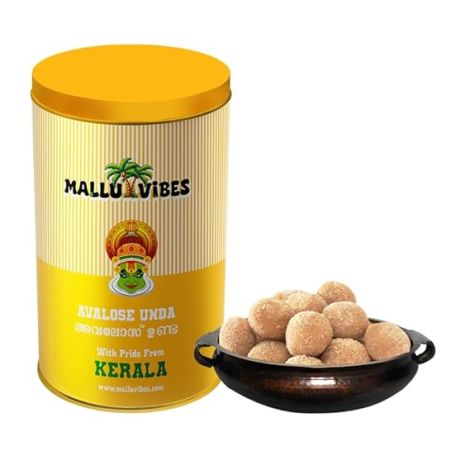 Mallu Vibes Kerala Avalose Unda | Traditional & Nutritious Treat Snacks | (200g)