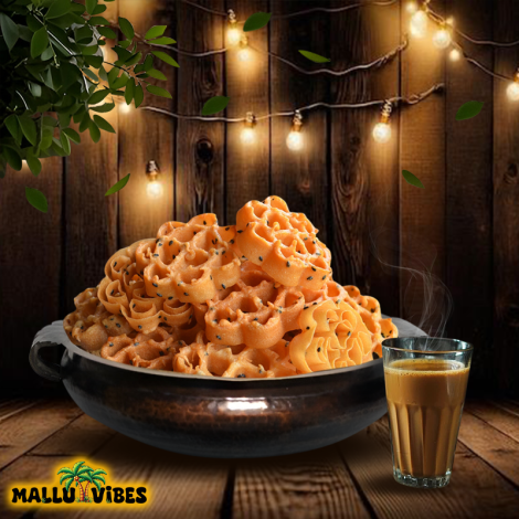 Kerala Achappam (Rose Cookies) Snacks | Coconut Milk & Sesame Seeds (150g)