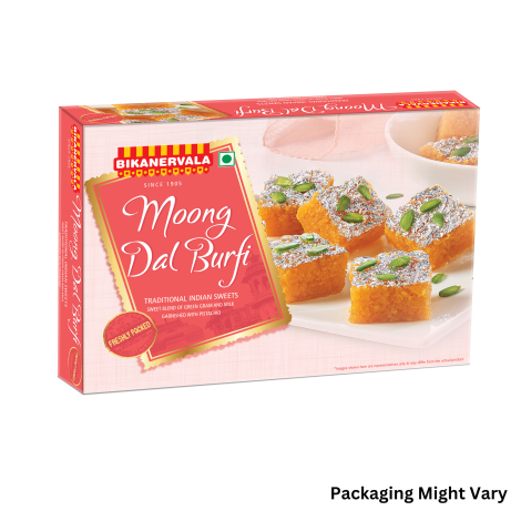 Moong Dal Burfi (Bikanervala)