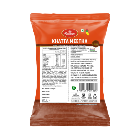 Khatta Meetha 200gm (Haldiram)