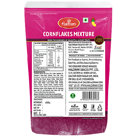 Cornflakes Mixture 400gm (Haldiram)