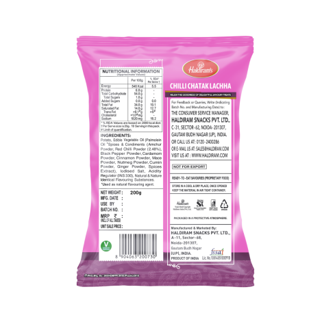 Chilli Chatak Lachha 200gm (Haldiram)