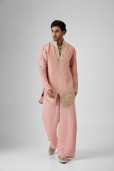 Blush Pink Kurta Set