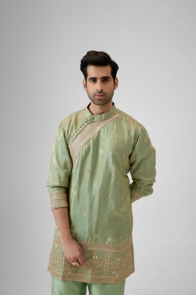 Mint Dynasty Kurta Set