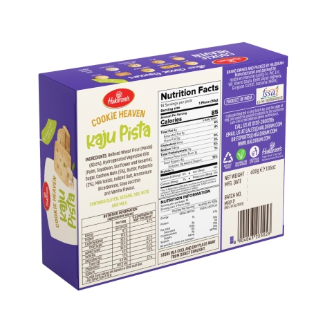 Cookies Heaven Kaju Pista (Haldiram)