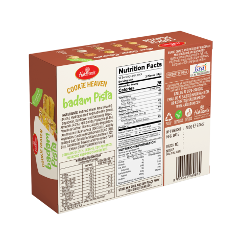 Cookies Heaven Badam Pista (Haldiram)