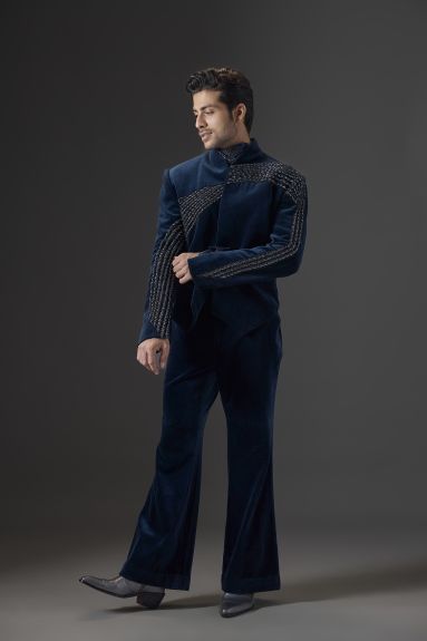 The Neptune's Embrace Embellished Suit