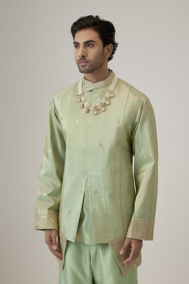 The Emerald Oasis Jodhpuri Set