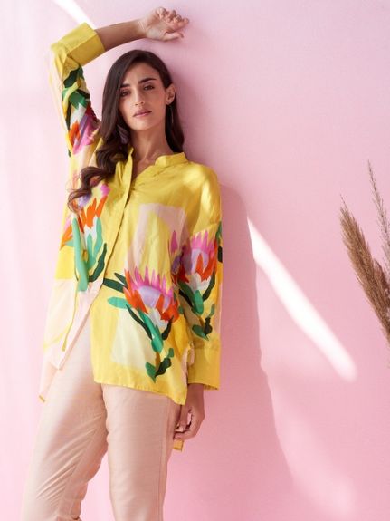 YELLOW PARADISE BREEZE SHIRT