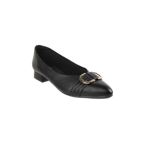 Women Black Formal Ballerinas