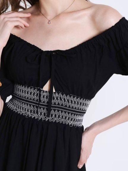 Fit and Flare Mini Dress