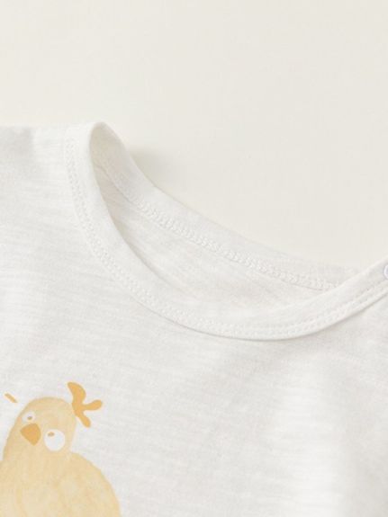 Print Puff Sleeve Top