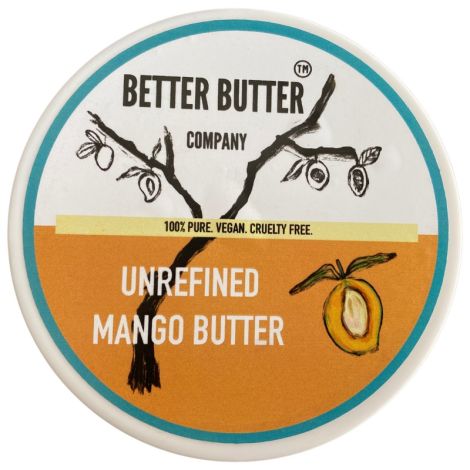 Mango Butter | Anti-Frizz | Unclog Pores | Skin Hydration | 100% Raw Unrefined | 200 ml