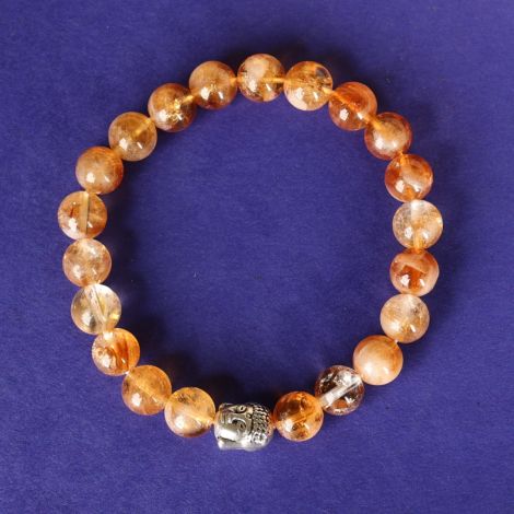 Citrine Buddha Bracelet
