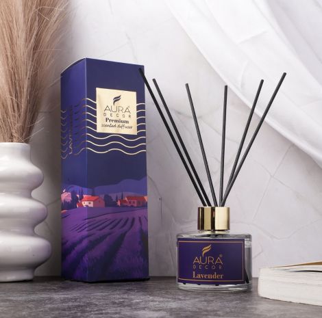Elysian Reed Diffuser - Lavender & Oudh | Aroma Diffuser
