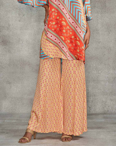 Gulabo By Ajsk, Printed Relaxed Fit Pants
