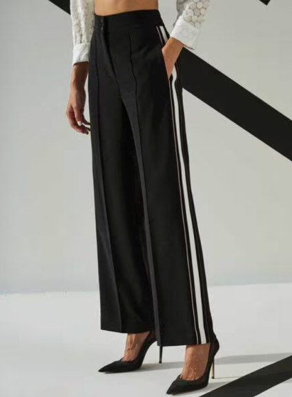 The Dapper Lady, High-Rise Pants Insert Pockets