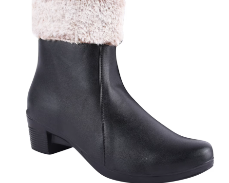 SHOETOPIA, Ankle-length Boots with Zip Closure