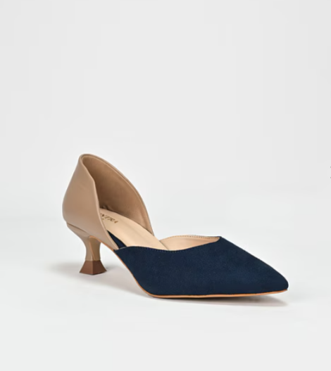 SCENTRA, Women Colourblock Heeled Pumps