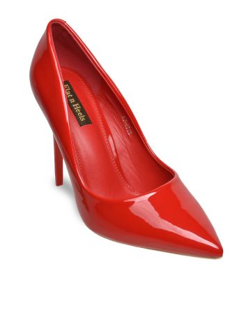  Stylised-Toe Heeled Pumps 