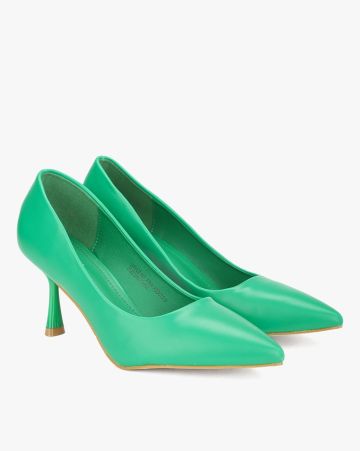 FYRE ROSE, Women Pointed-Toe Slip-On Pumps