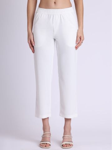 WHITE PERU TROUSER