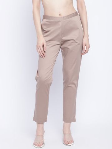 LYCRA CHALK SIDE ZIP PANT