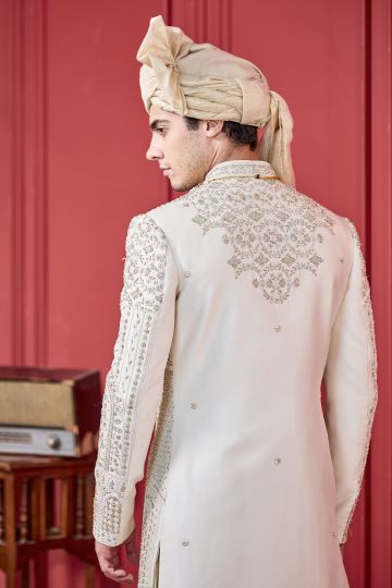 Opulent Gold Sherwani Set