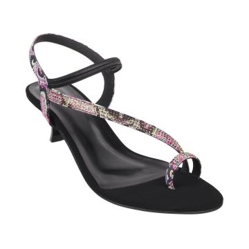 Women Black Party Sandals