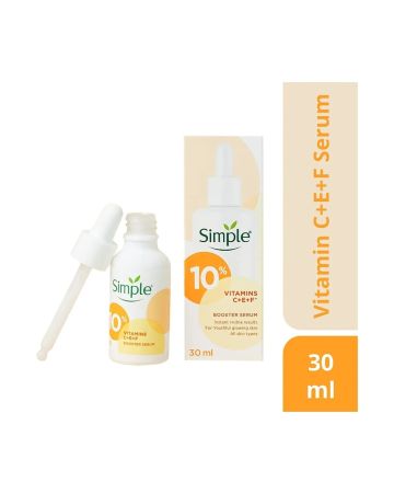 Booster Serum 10 Vitamin C+E+F For Youthful Glowing Skin